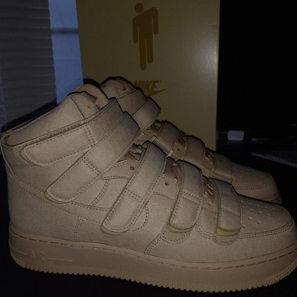 Nike Air Force 1 High 07 SP x Billie Eilish "Mushroom" DEADSTOCK EARLY PAIR 9.5 - Picture 3 of 6
